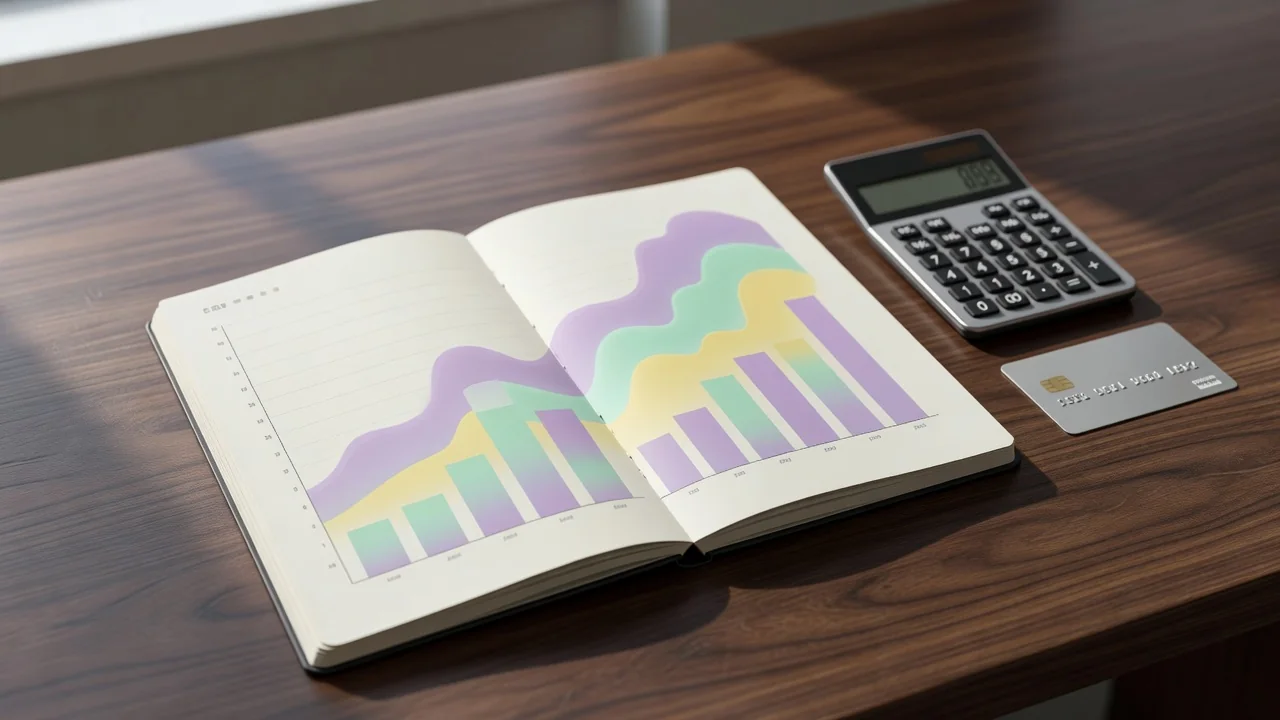 Painel de vendas de e-commerce em notebook